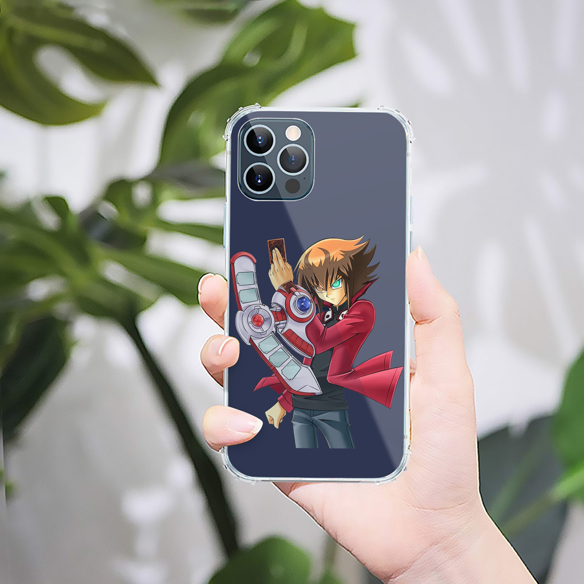 （画像用） 遊☆戯☆王 Yu-Gi-Oh! 【iPhone 12シリーズ対応】透明スマホケース（クリアソフトケース）